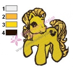 My Little Pony Embroidery Design 04